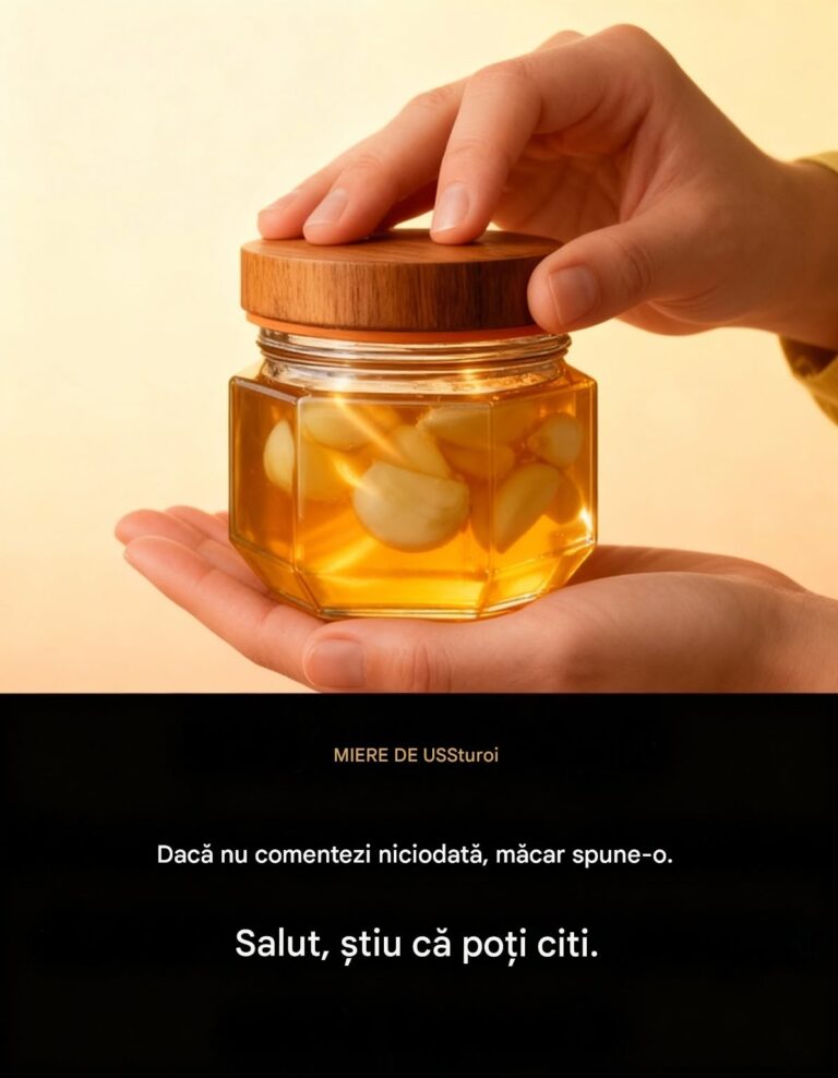🧄 Miere de Usturoi (Miere Infuzată cu Căței de Usturoi): Rețeta Naturală și Remediul Aromatic!