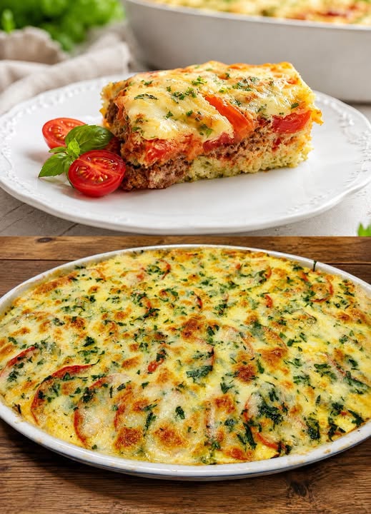 Budinca de dovlecei cu carne tocata la cuptor – reteta simpla si gustoasa