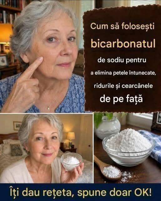 Bicarbonat de sodiu pentru îndepărtarea petelor foarte închise la culoare