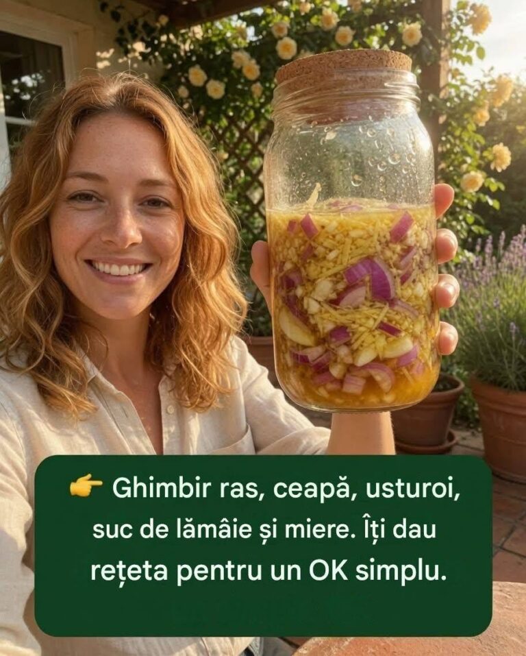 Ghimbir ras, ceapă, usturoi, lămâie și miere: cocktailul natural suprem! Doar o linguriță pe zi,