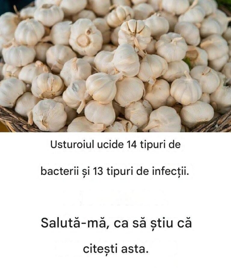 Usturoiul: Antibioticul natural care elimină infecțiile.