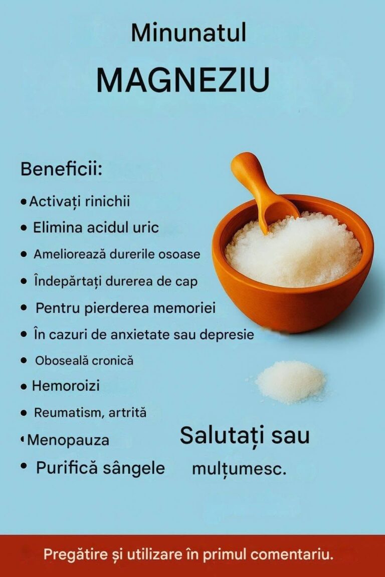 Beneficiile clorurii de magneziu pentru sănătate