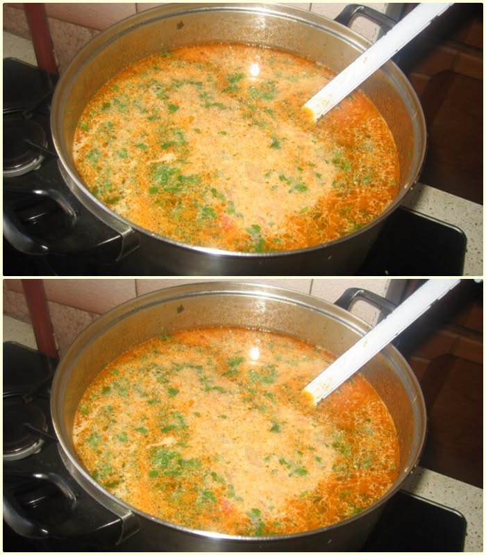 Ciorba acrisoara de legume a la grec