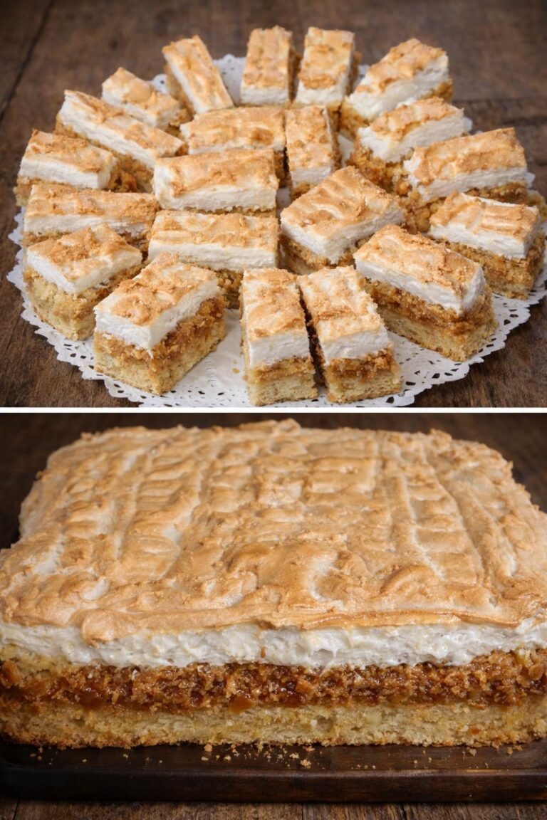 Desert prajitura cu mere si bezea