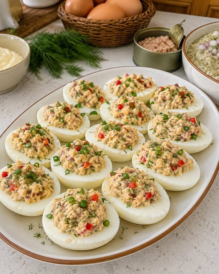 Două rețete cu ouă: aperitiv cu ton și salată de vinete cu maioneză 🥚