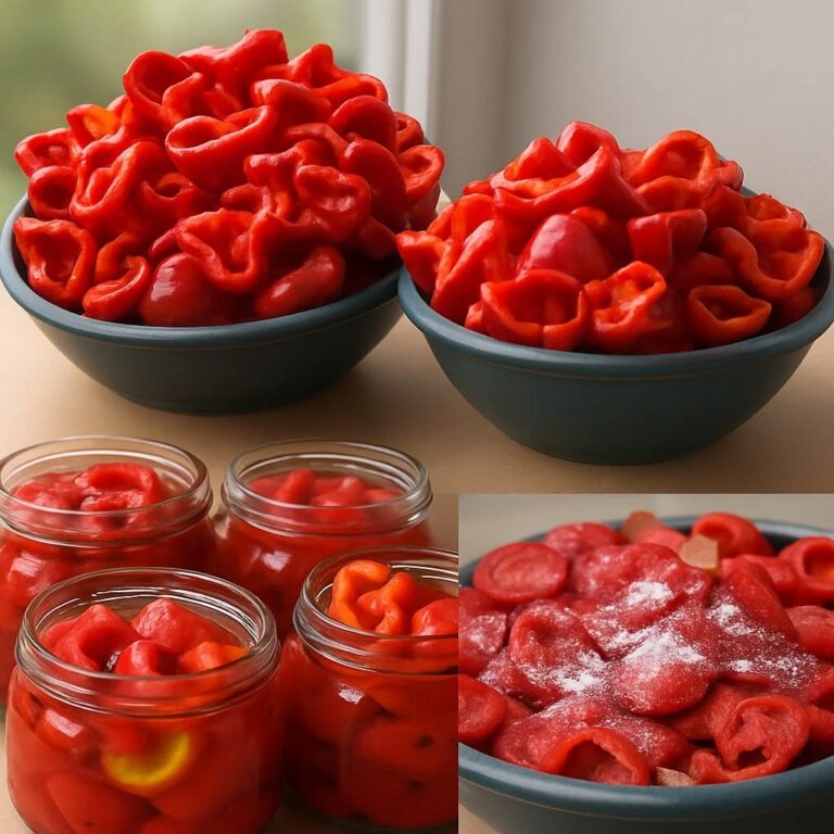 🫙 Gogoșari la borcan fără fierbere – delicioși, crocanți și ușor de făcut!