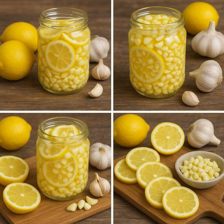 🧄 Elixir Natural din Usturoi, Lămâie și Miere: Remediu Tradițional pentru Imunitate!