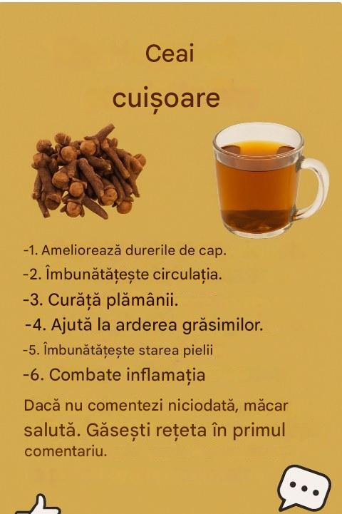 ☕ Ceai de Cuișoare: Rețeta Naturală și Beneficiile Uimitoare pentru Sănătate!