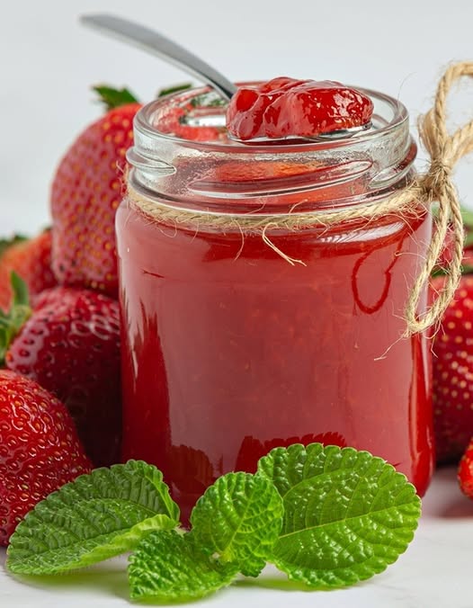 Jeleu de capsuni. Perfect pentru micul dejun, torturi si prajituri