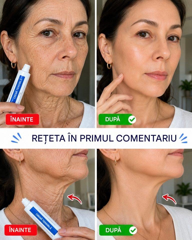 🧴 Cremă Tensibilă de Casă cu Efect Antirid și Fermitate: Rețeta Naturală pentru Față și Gât!