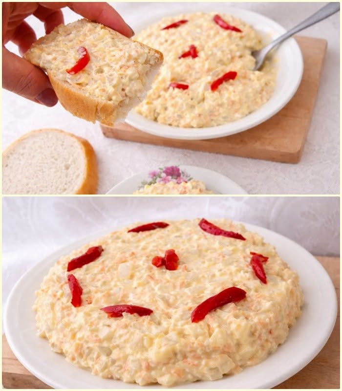 Salata de telina cu maioneza