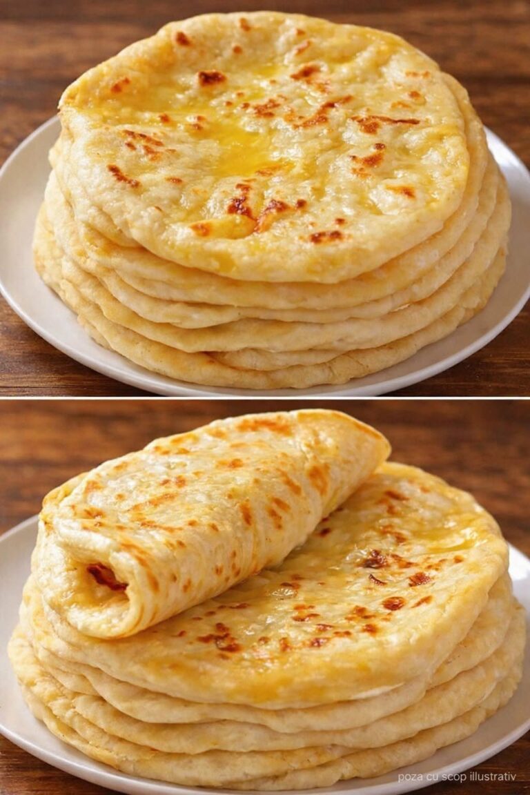 🫓 Pâine turcească de casă – rețetă simplă