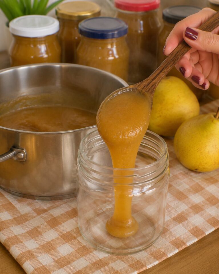 Magiun de pere 🍐🍯 se face din pere coapte