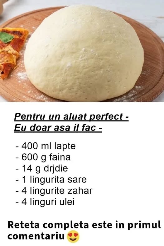 Aluat pentru pizza cu blat subțire – Așa îl fac mereu
