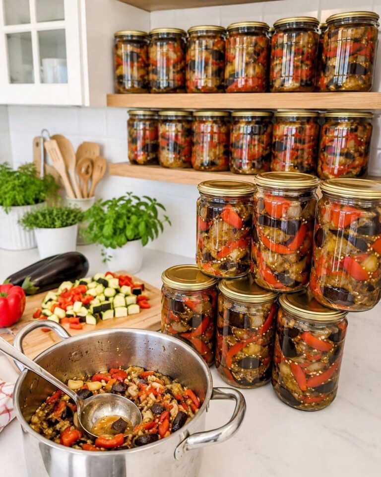 *Cea mai gustoasă salată de vinete pentru iarnă: fără oțet și fără sterilizare. Aceste vinete se păstrează foarte bine chiar și în apartament.**