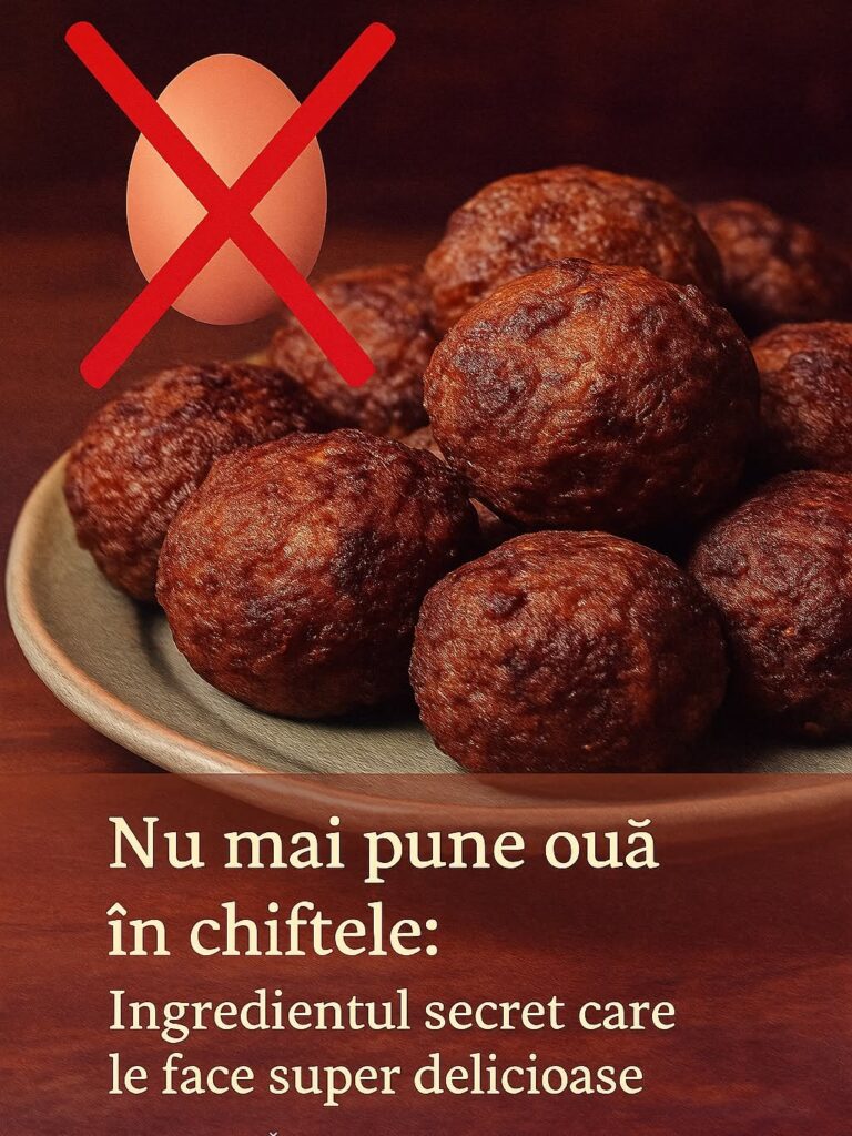Nu mai pune ouă în chiftele: Ingredientul secret care le face super delicioase…