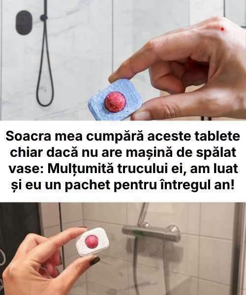 Soacra mea cumpără aceste tablete chiar dacă nu are mașină de spălat vase: Mulțumită trucului ei, am luat și eu un pachet pentru întregul an!