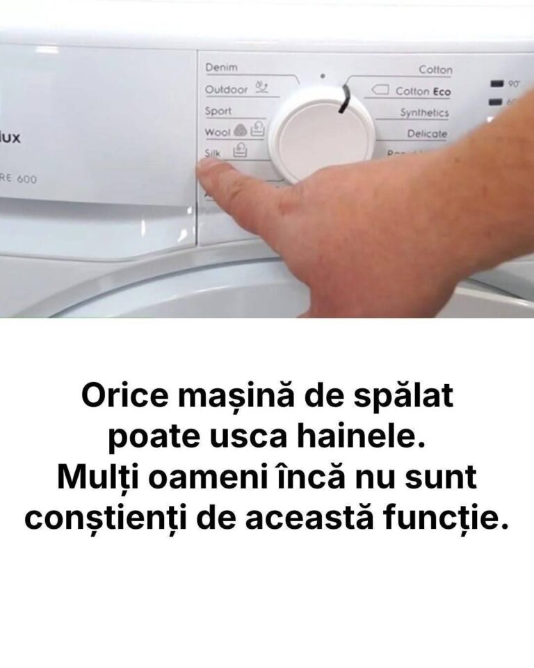 Orice mașină de spălat poate usca hainele. Mulți oameni încă nu sunt conștienți de această funcție.