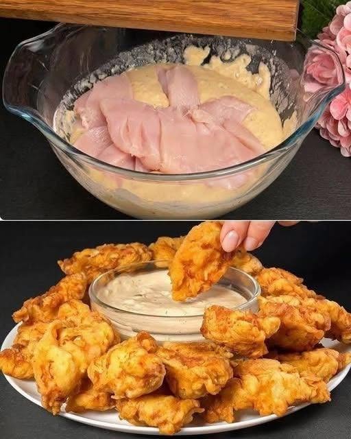🍗🔥 PUI CROCANT DE CASĂ, CA LA KFC – crocant la exterior și suculent la interior! 😍🤤