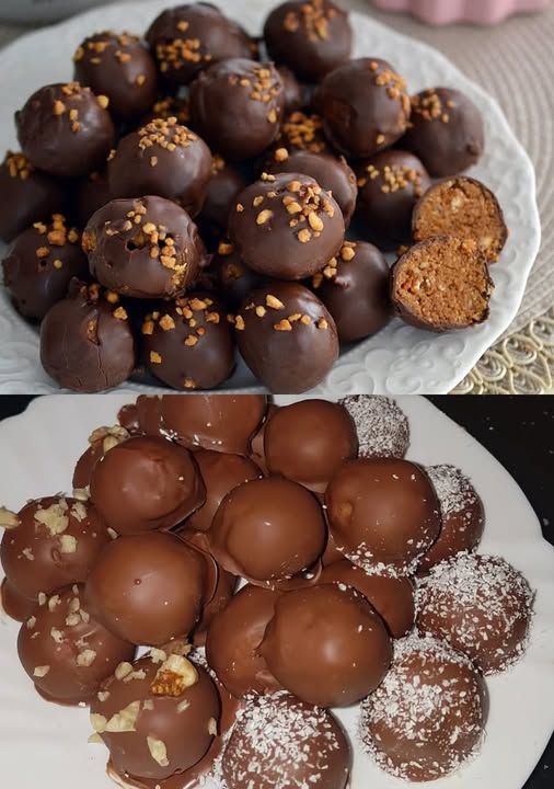 🍫😍 Prăjitură delicioasă cu biscuiți, nucă și gem de caise – fără coacere! 🌰🍑