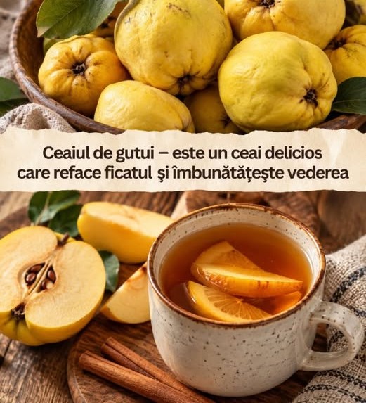 🍐☕ Ceaiul de gutui – o băutură aromată, perfectă pentru zilele răcoroase! ❤️🍂