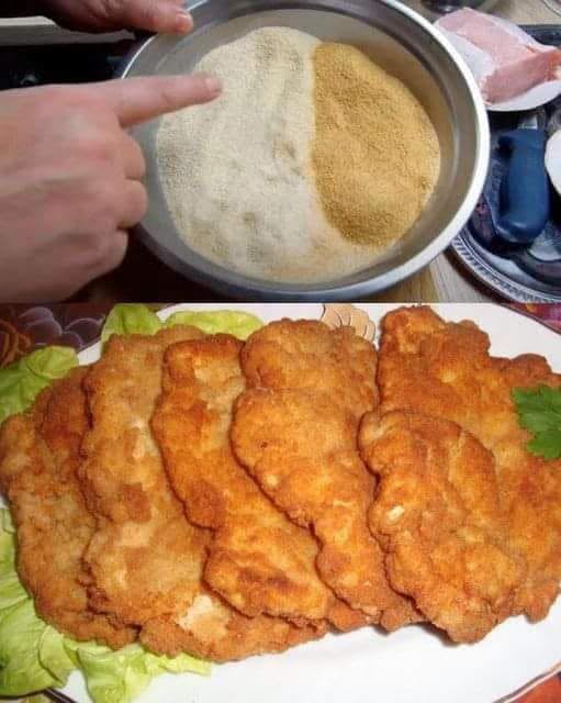 🍗❤️ Șnițele delicioase cu apă – fragede, gustoase și ușor de preparat! 😍