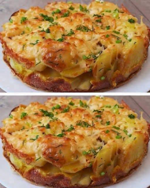 Omleta delicioasă cu cartofi și brânză – un festin irezistibil