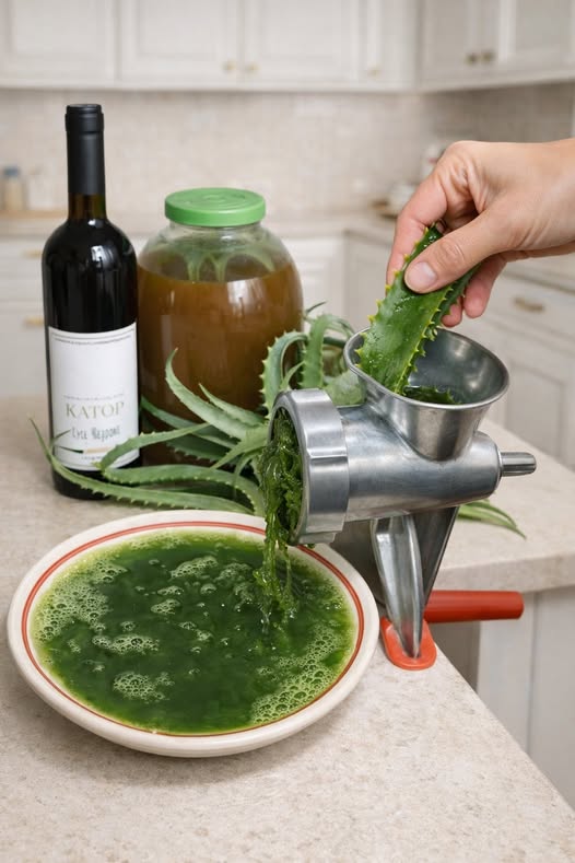 Aloe, miere și Cahor — amestecul care readuce la viață