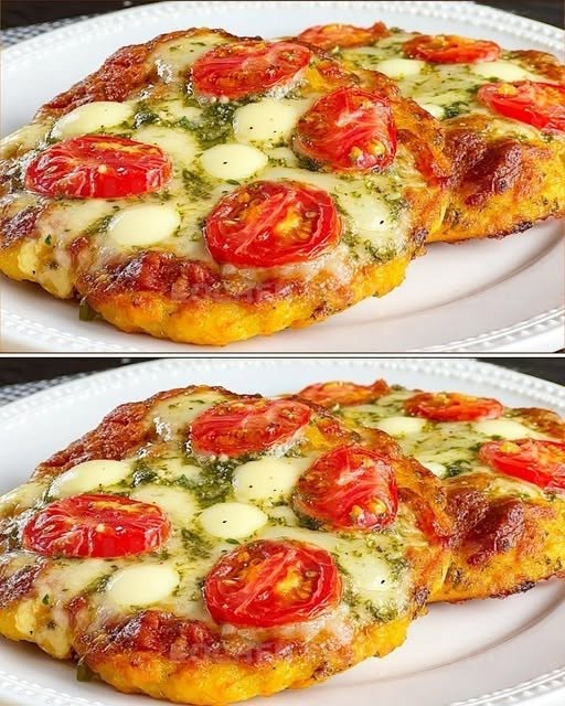 🍕❤️ Pizza din linte, bogată în proteine, gata în doar 5 minute! 😍