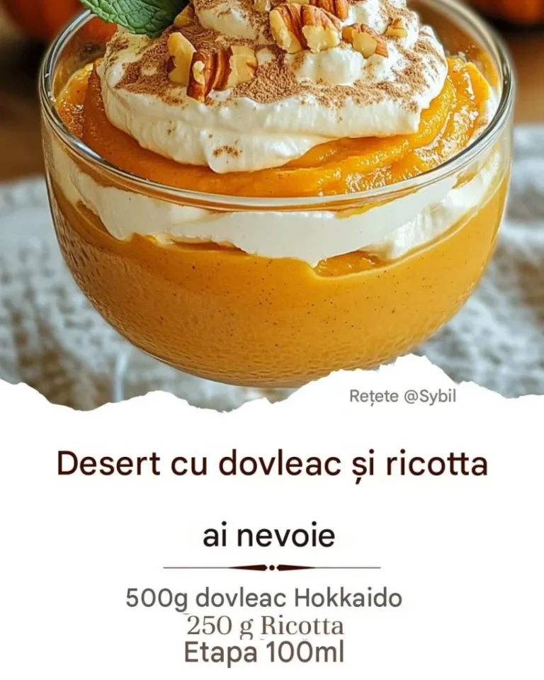 Visul de dovleac și ricotta – Un festin pentru degustători 🎃 Ingrediente 📋 – 500 g dovleac Hokkaido (curățat și tăiat cubulețe) Voir plus