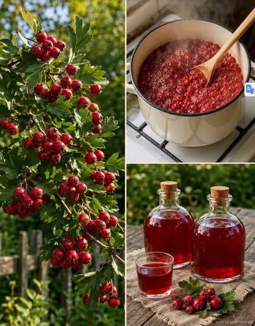 ❤️ Păducelul – Planta cunoscută în tradiția populară drept „Doctorul inimii”! 🌿✨
