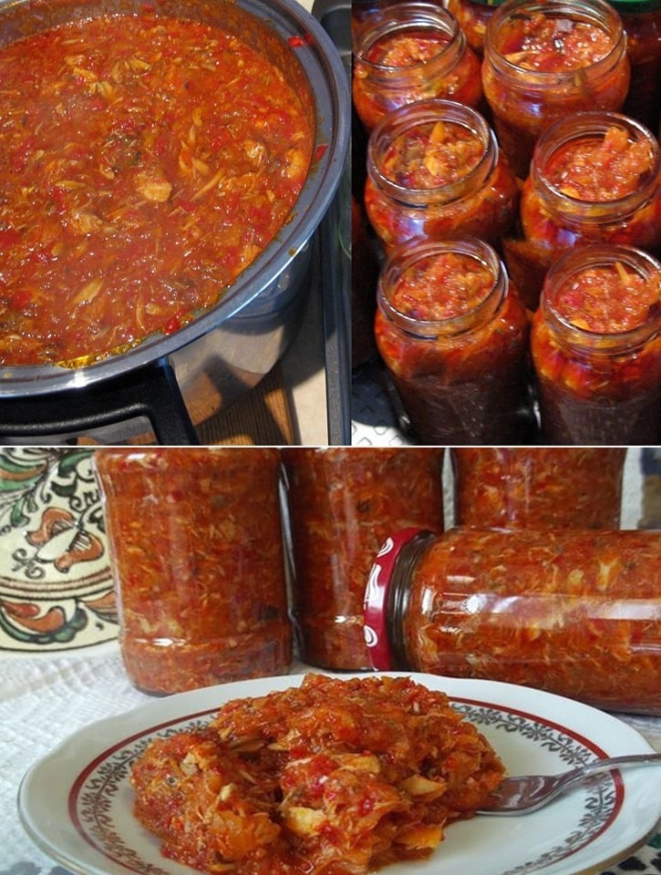 Zacuscă de pește: rețete delicioase pentru iarnă