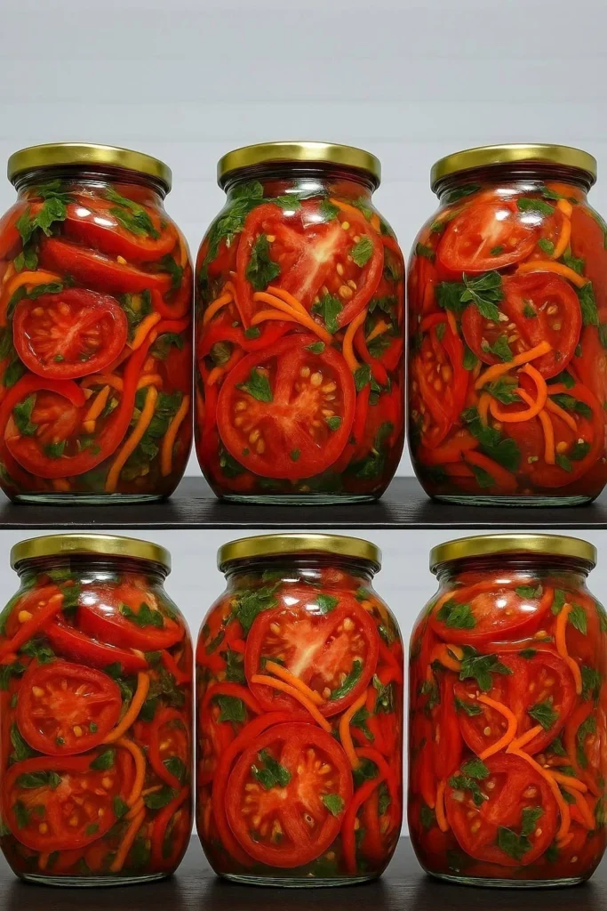 Roșii în stil coreean: o gustare delicioasă pentru iarnă