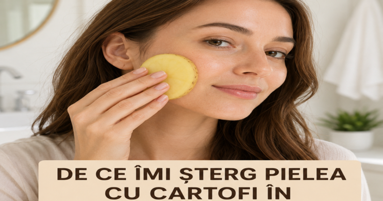 De ce este folosit cartoful pentru piele