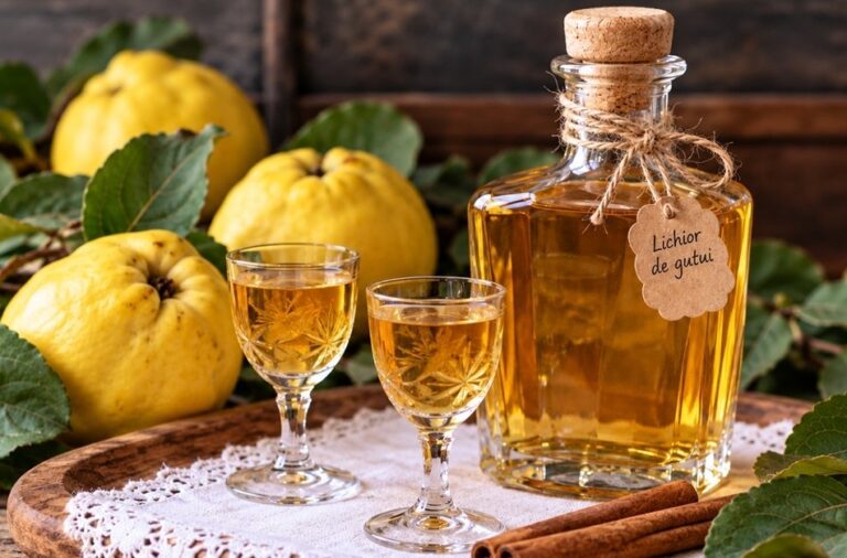 💛 Rețetă de lichior de gutui – Aromat, delicios și foarte simplu de făcut 🥂