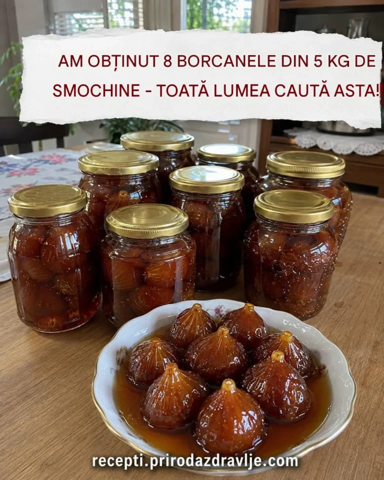 AM OBȚINUT 8 BORCANELE DIN 5 KG DE SMOCHINE – TOATĂ LUMEA CAUTĂ ASTA!